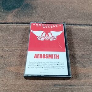 Aerosmith Greatest Hits Cassette Tape Original Release 1980s Rock Music